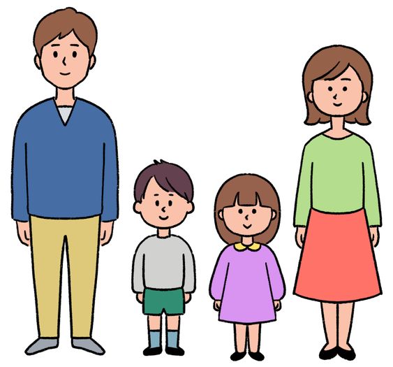 Kartun Keluarga 4 Orang