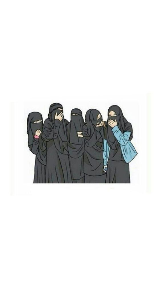 kartun muslimah 5 sahabat bercadar